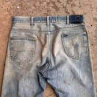 1960’s Half Selvedge Lee Riders Denim Jeans 35” x 28”