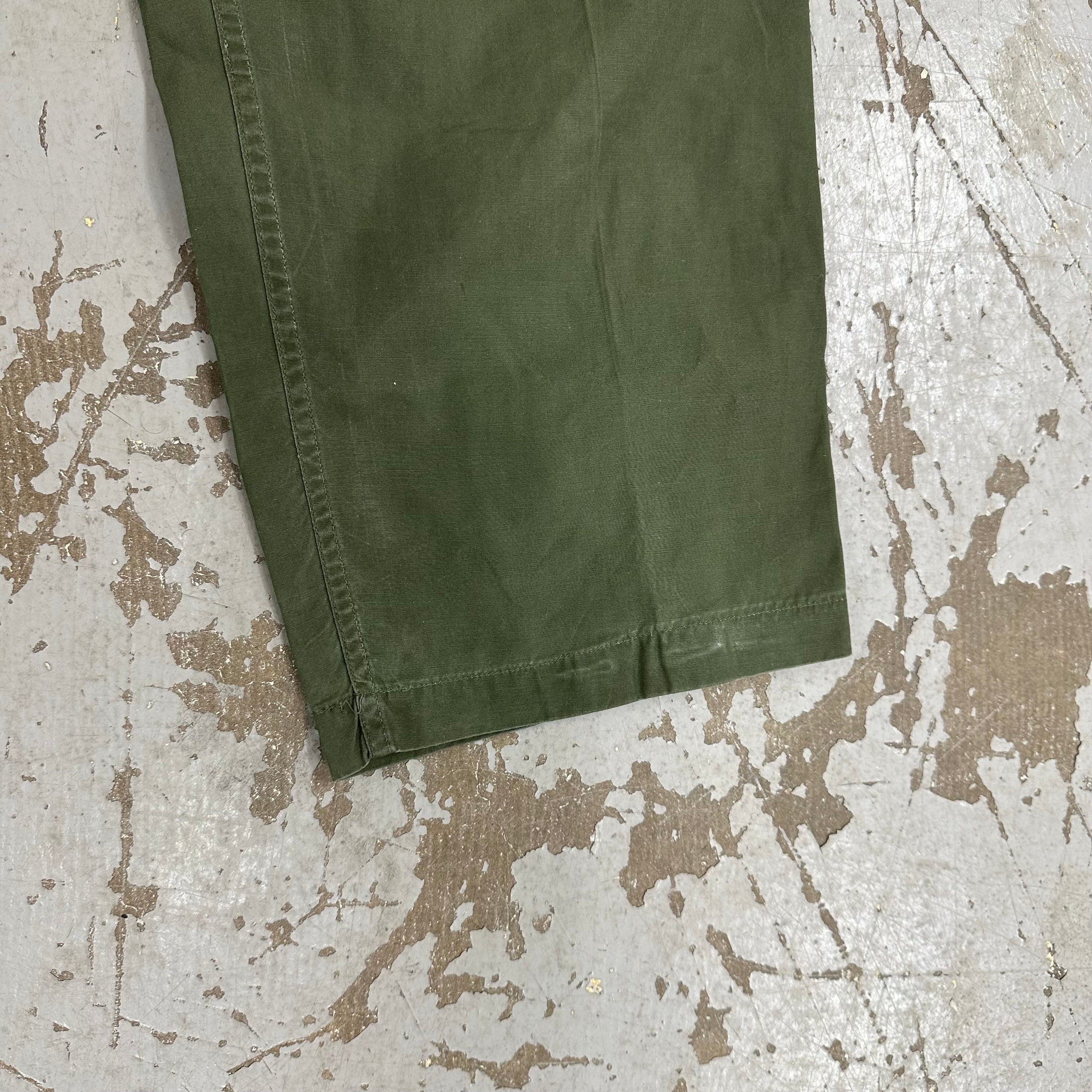 1960’s Vietnam War Poplin Jungle Pants Large Short