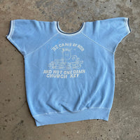 1960’s “312 Beers and Not One Damn Church Key” Short Sleeve Sweatshirt 22” Chest
