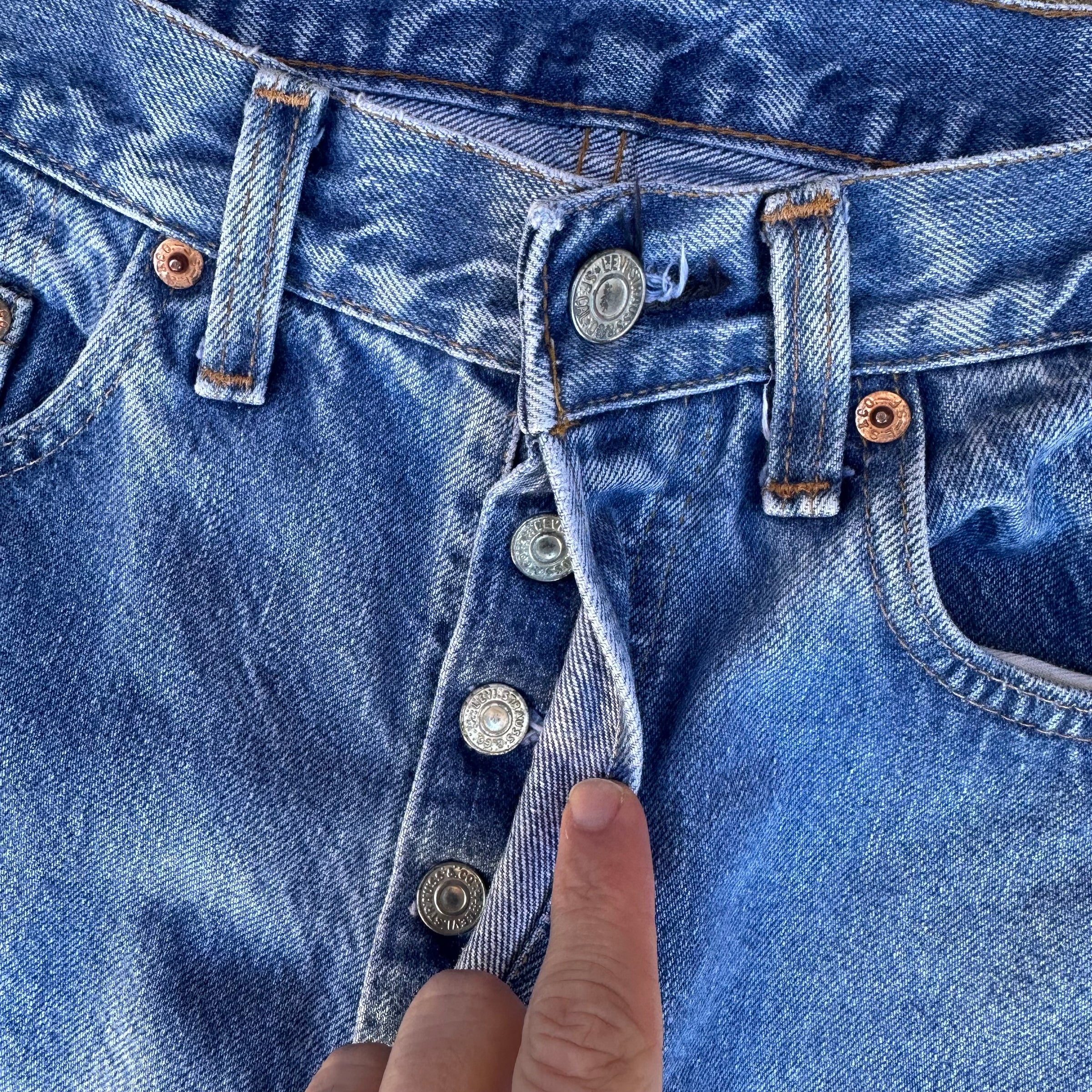 1980’s Levi’s 501 Selvedge Denim Jeans 31” Waist