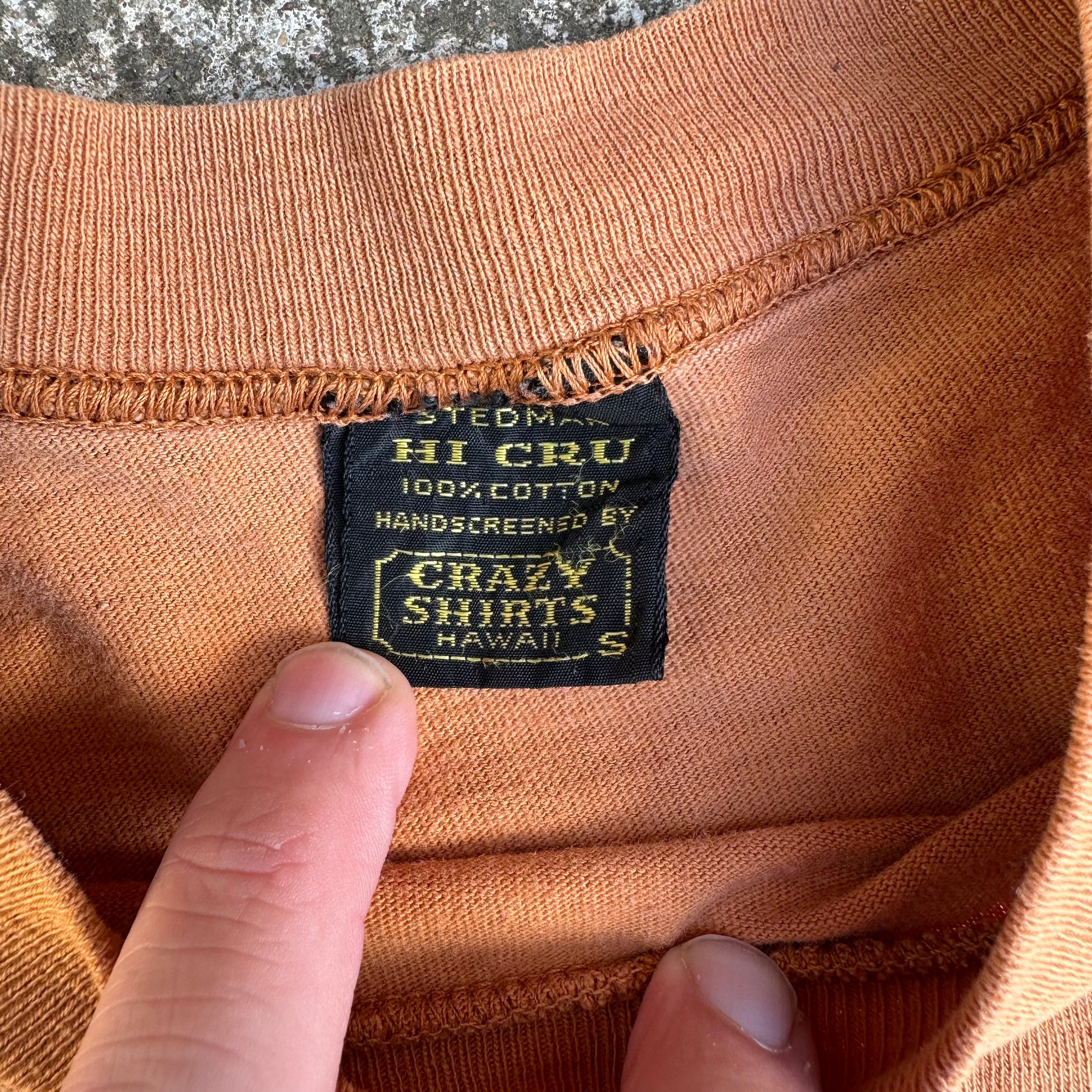 1970’s Crazy Shirts Rat Race Weed T-Shirt Small