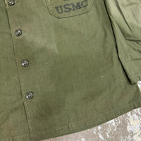 1960’s Vietnam War Experimental Test Sample Nyco/Poplin Fatigue Shirt Large