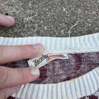 1950’s Barclay Playshirt Rockabilly Helix Pattern Cotton Short Sleeve Sweater