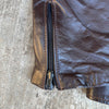 1970’s Vanson Cafe Racer Leather Motorcycle Jacket Size 48