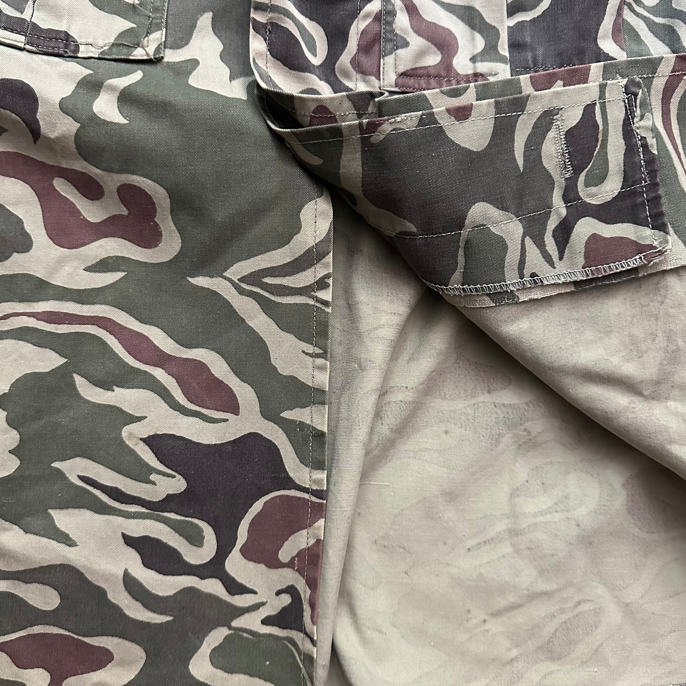 1970’s Korean Army Special Forces Noodle Camo Jacket