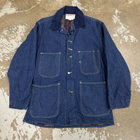 1960’s Universal Overall Co Blanket Lined Denim Chore Jacket Size 40