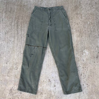 1970’s Repaired OG-107 Fatigue Pants 29” x 28”