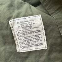 1960’s Vietnam War Deadstock Ripstop Jungle Jacket X-Small Regular