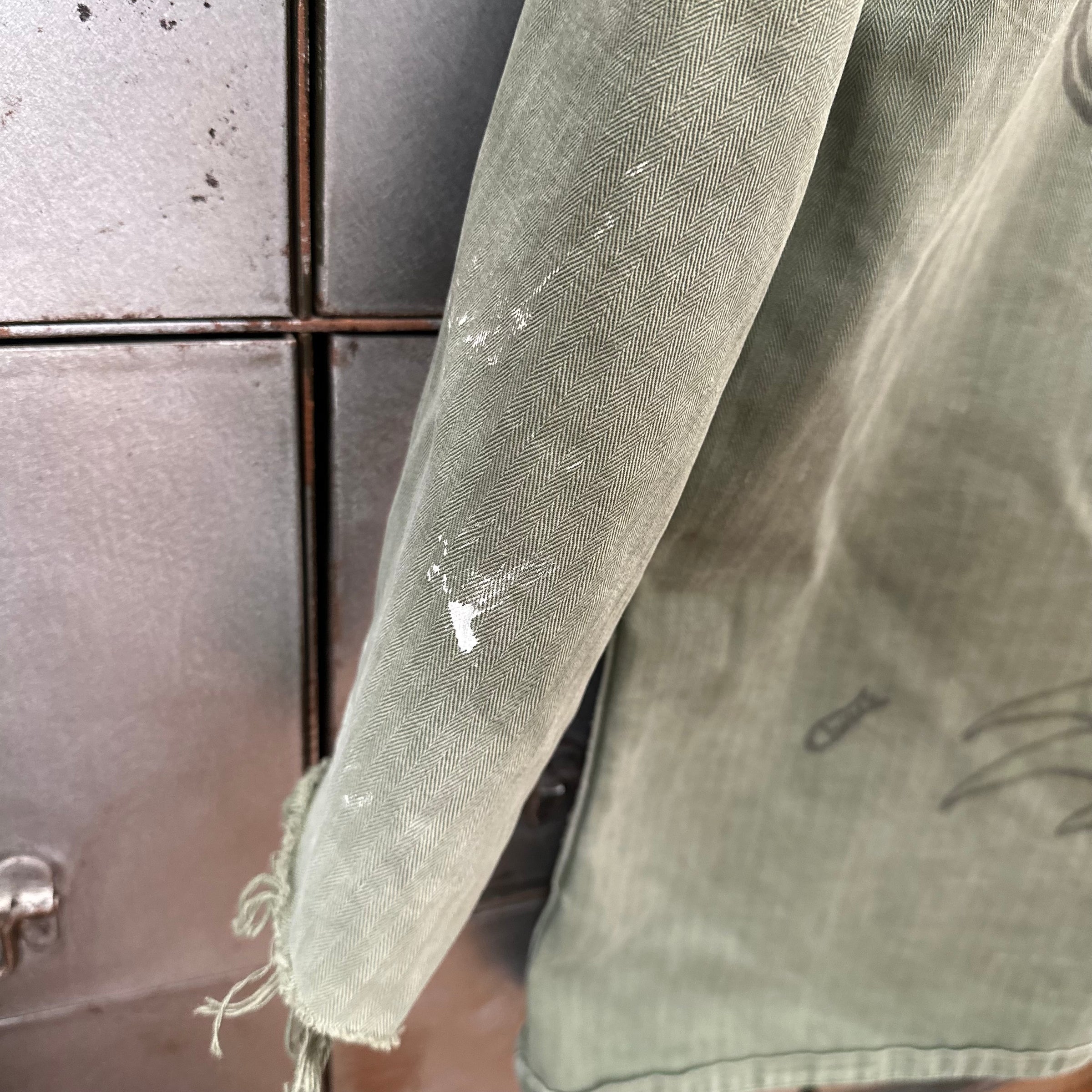 1950’s Hippy Customized USMC P-56 HBT Utility Jacket