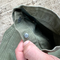 1940’s WWII USN N-3 HBT Utility Jacket 23.5” Chest