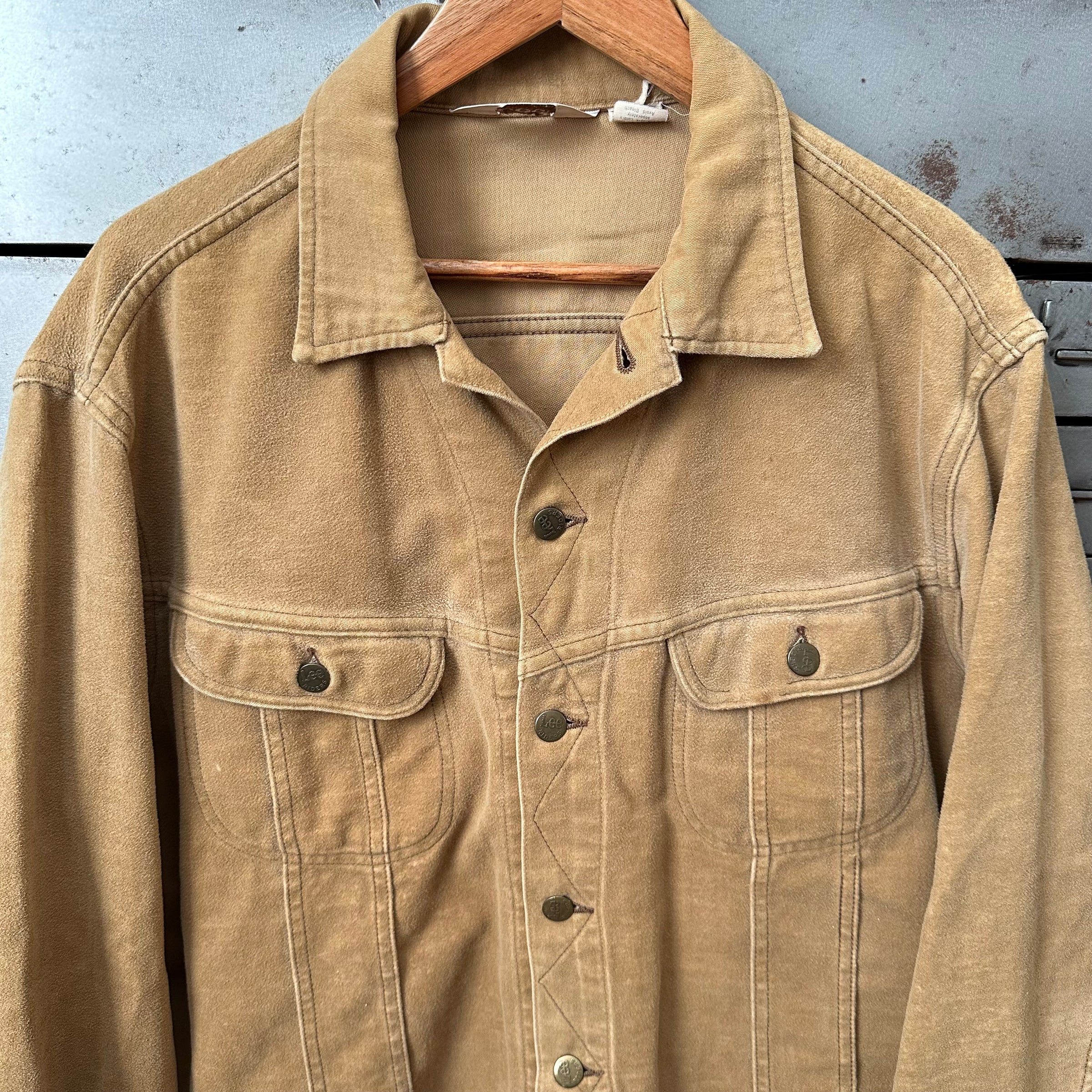 1970’s Lee Riders Type 220 Chamois Jacket 25” Chest