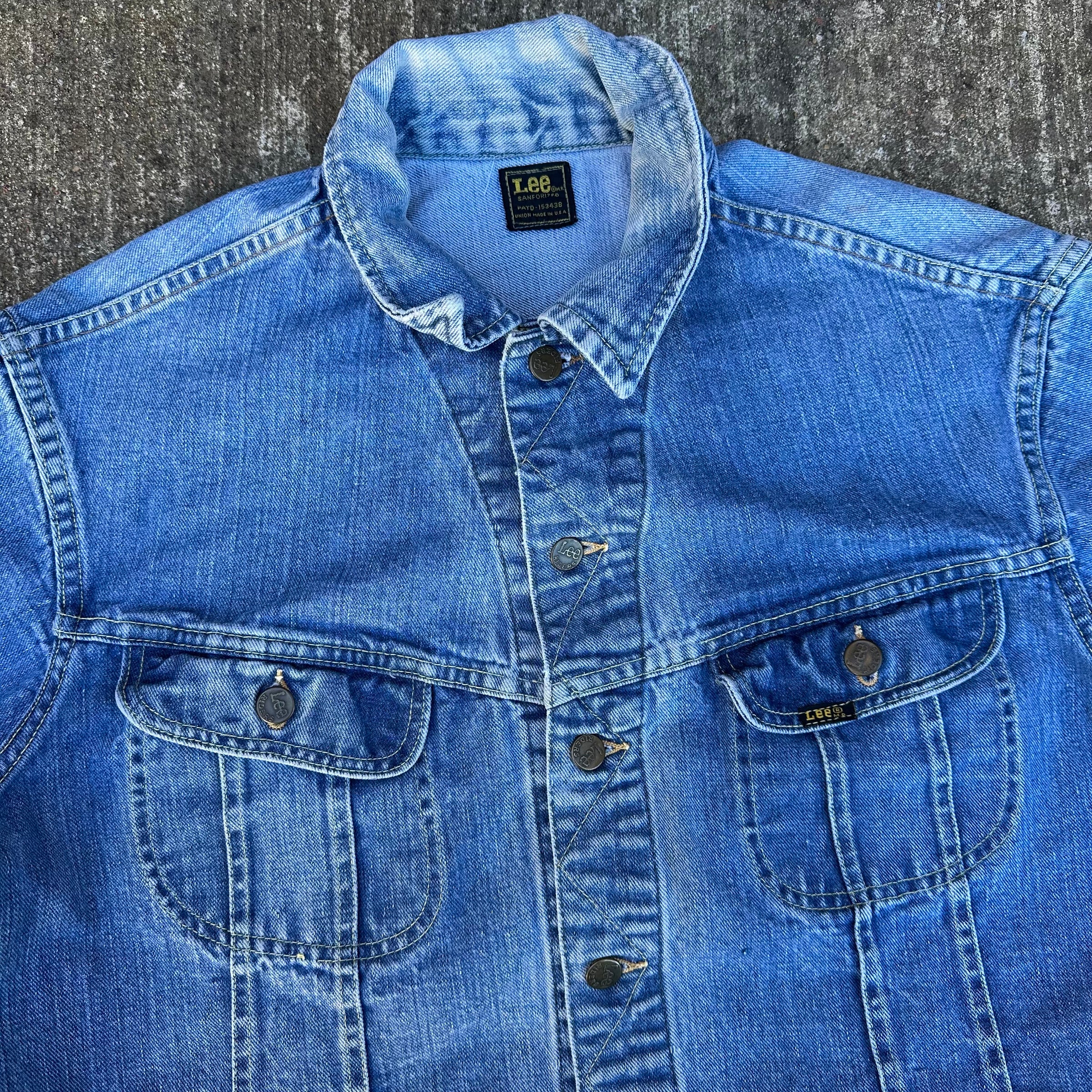 1970’s Lee 101J Denim Jacket 25.5” Chest