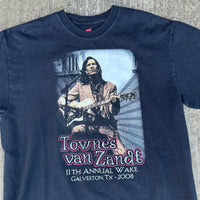 2008 Townes Van Zandt Memorial T-Shirt Medium