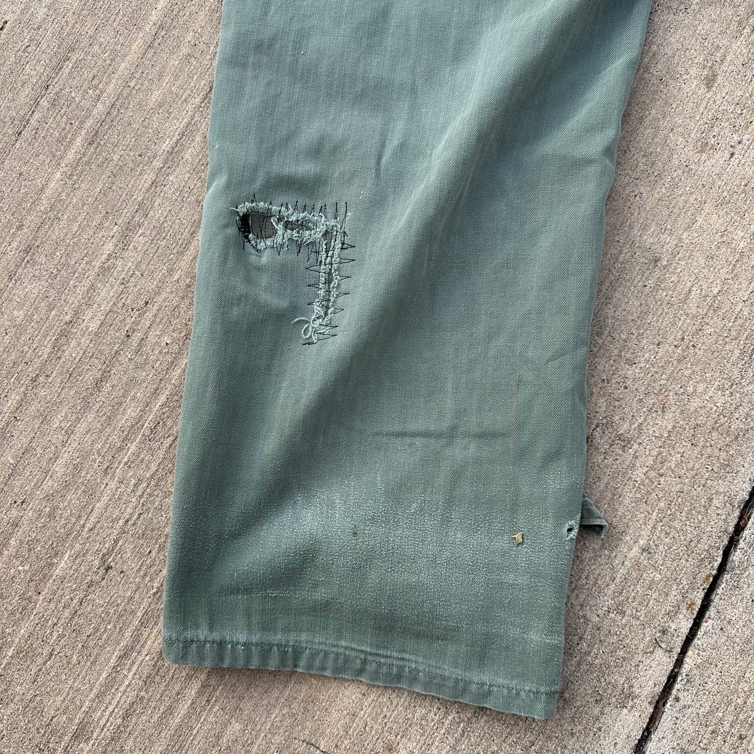 1940’s/50’s USAF Patched HBT Coveralls Small