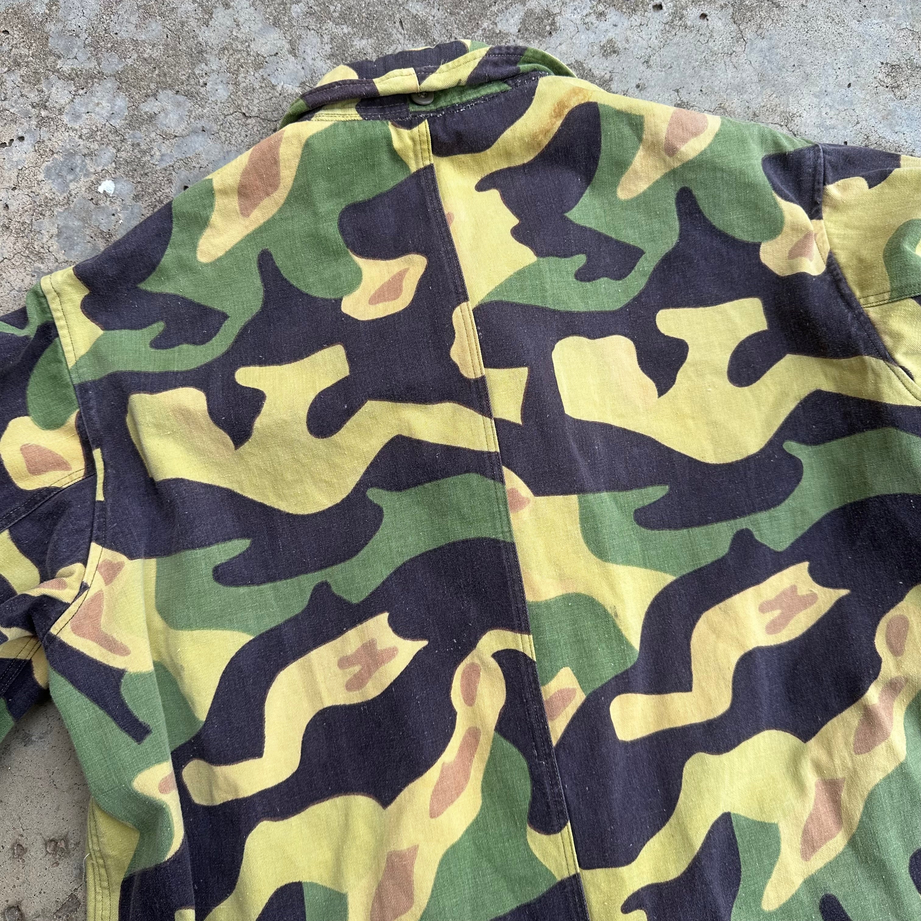 60's チェコ軍 Salamander Camo Field Coat 1960's Czech Army Salamander Camouflage Jacket. – Le Zouave Shop