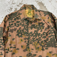 1960’s/70’s Reversible Egyptian Military Rocks/Sand Camo Jacket Large