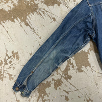 1950’s Montgomery Ward Type 2 Style Pleated Denim Jacket