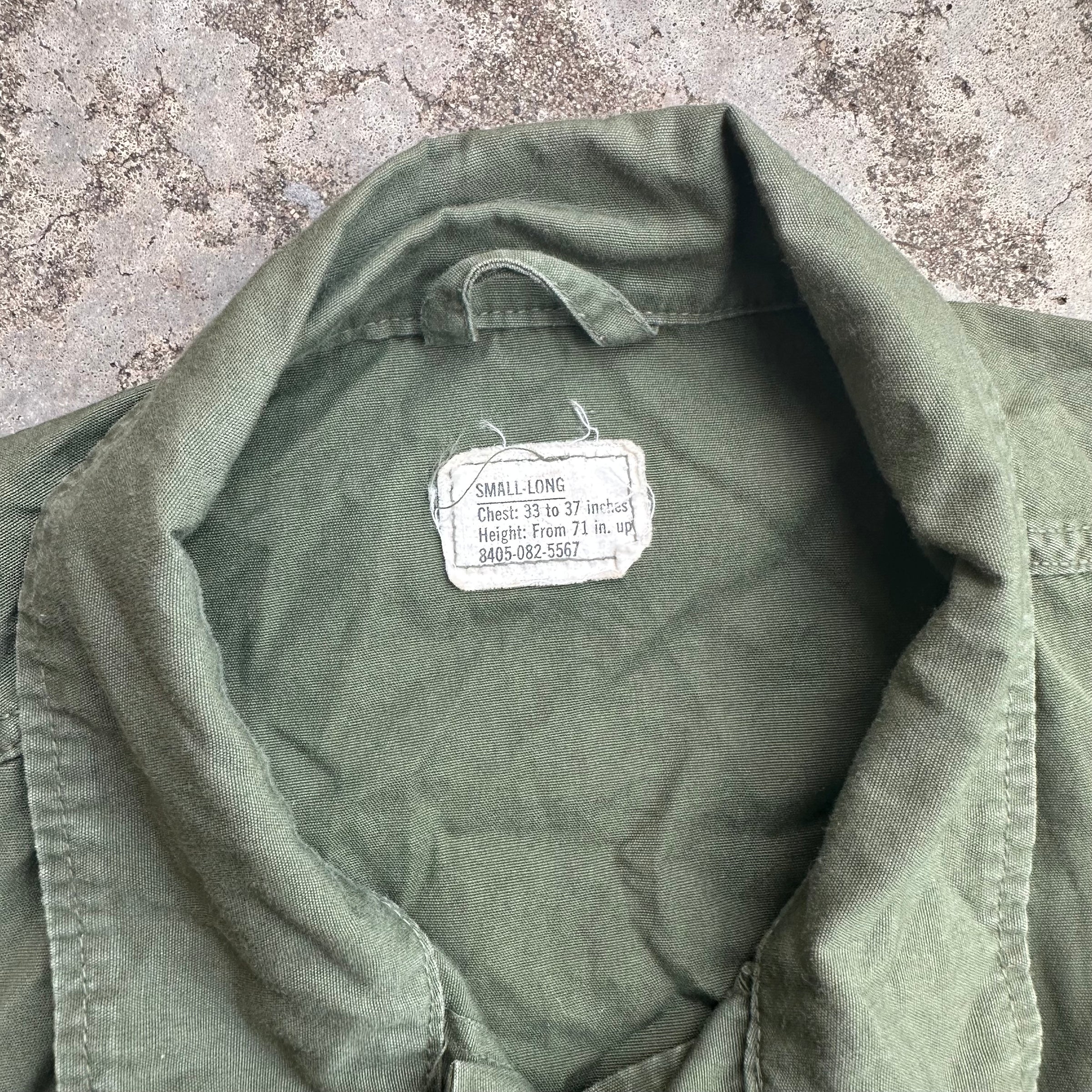 1960’s Vietnam War Tailored Poplin Jungle Jacket