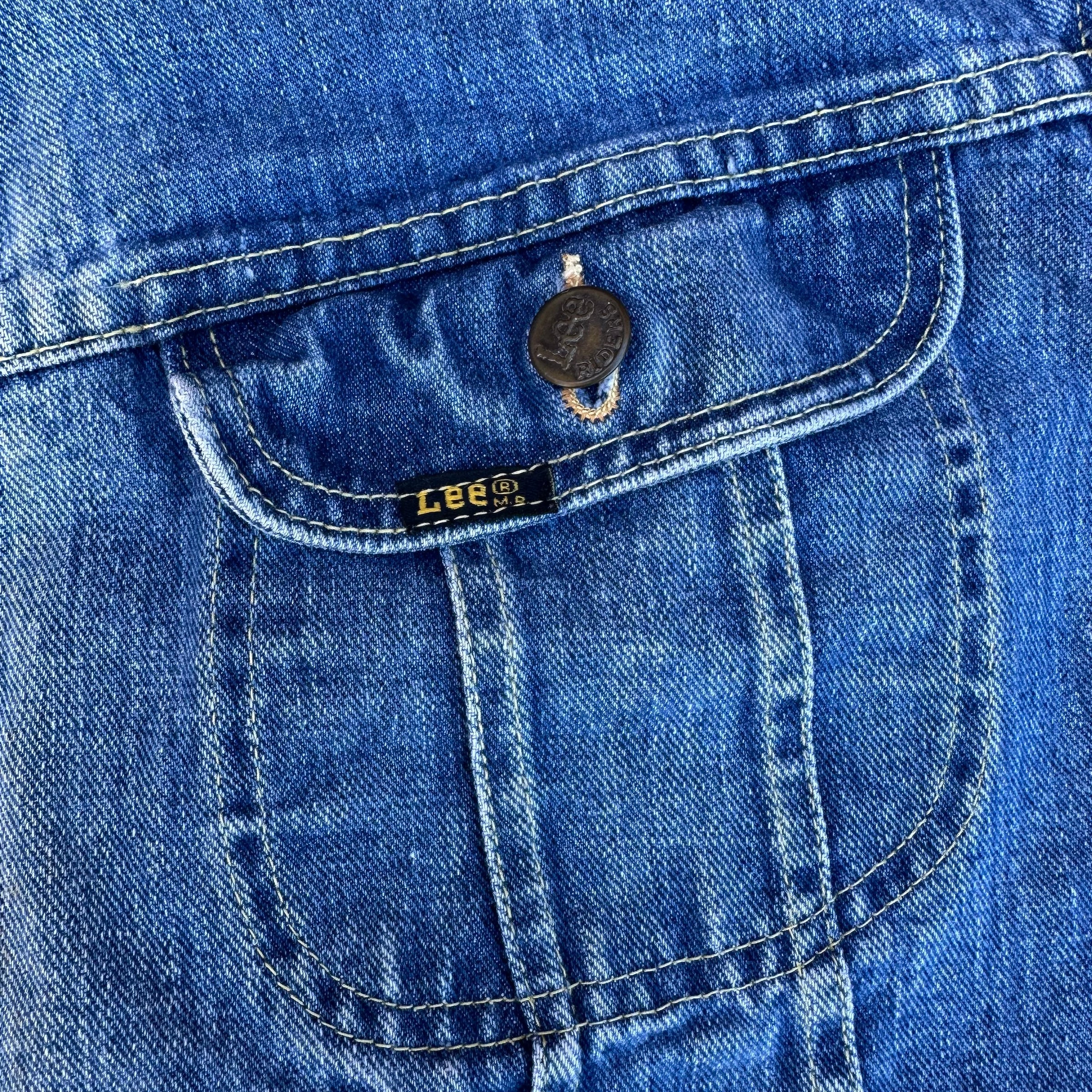 1970’s Lee 101J Denim Jacket 25.5” Chest