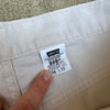 2000’s Deadstock Levi’s 505 White Corduroy Pants 33” x 32”