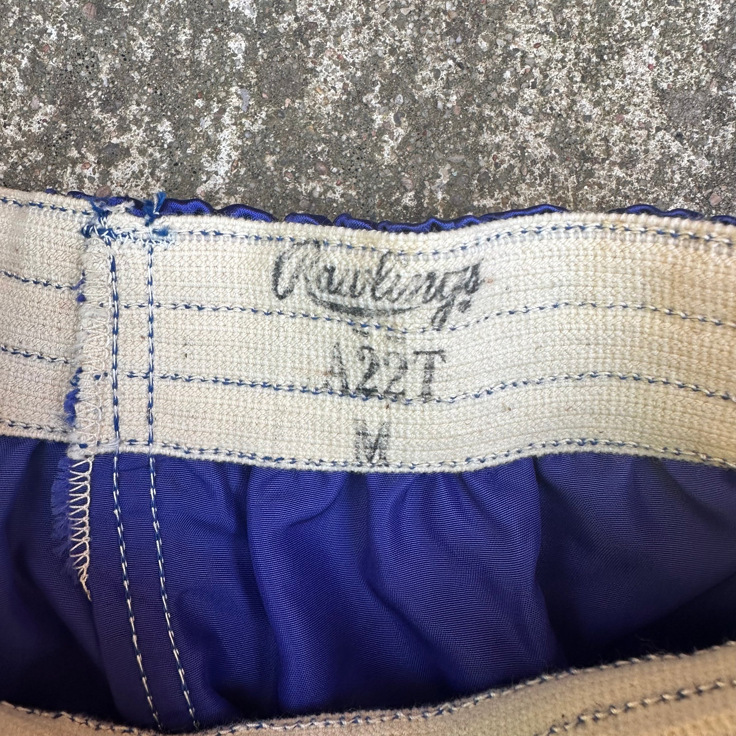 1960’s Rawlings Cardinal Patch Satin Athletic Shorts 23” - 35” Waist