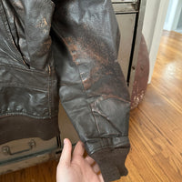 1980’s USN G-1 Leather Flight Jacket Size 44