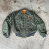 1960’s Patched MA-1 Flight Jacket Large