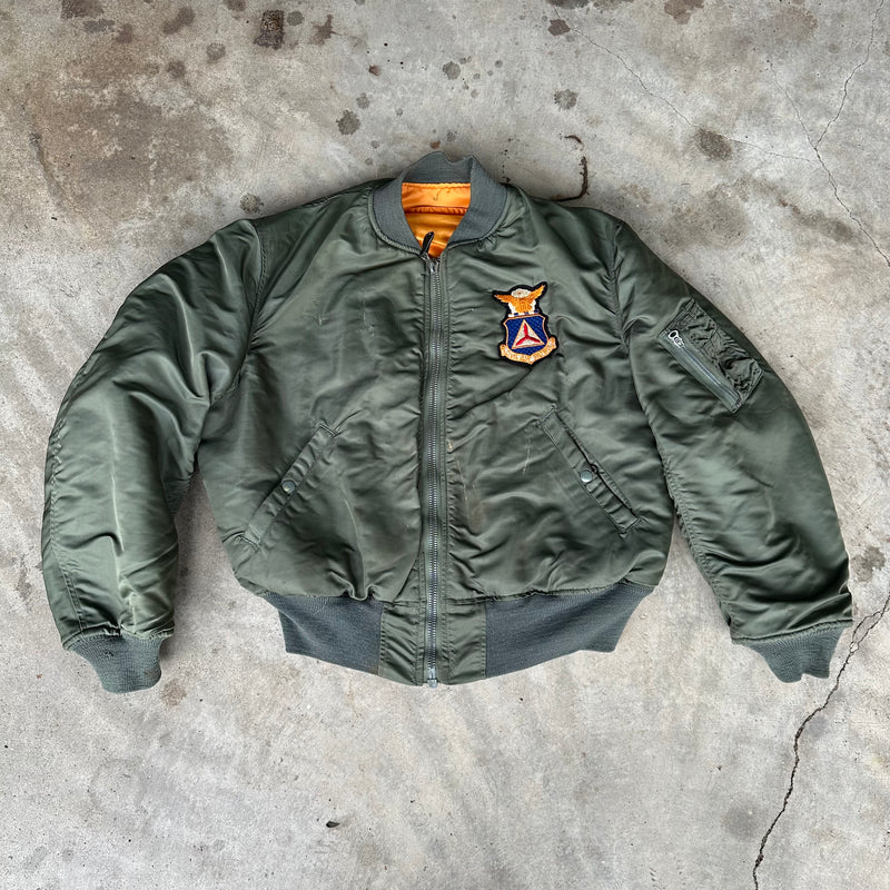 1960’s Patched MA-1 Flight Jacket Large