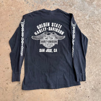 1980’s Harley Davidson “The Eagle Has Landed” Longsleeve T-Shirt Small