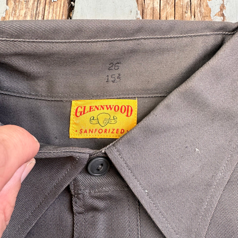 1950’s/Early 60’s Deadstock Glennwood Grey Work Shirt