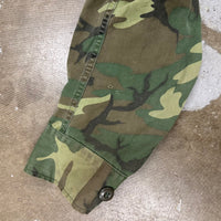 1960’s Vietnam War Poplin ERDL Camo Jungle Jacket Medium Regular