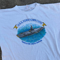 1960’s/70’s USS Yorktown Aircraft Carrier T-Shirt Small