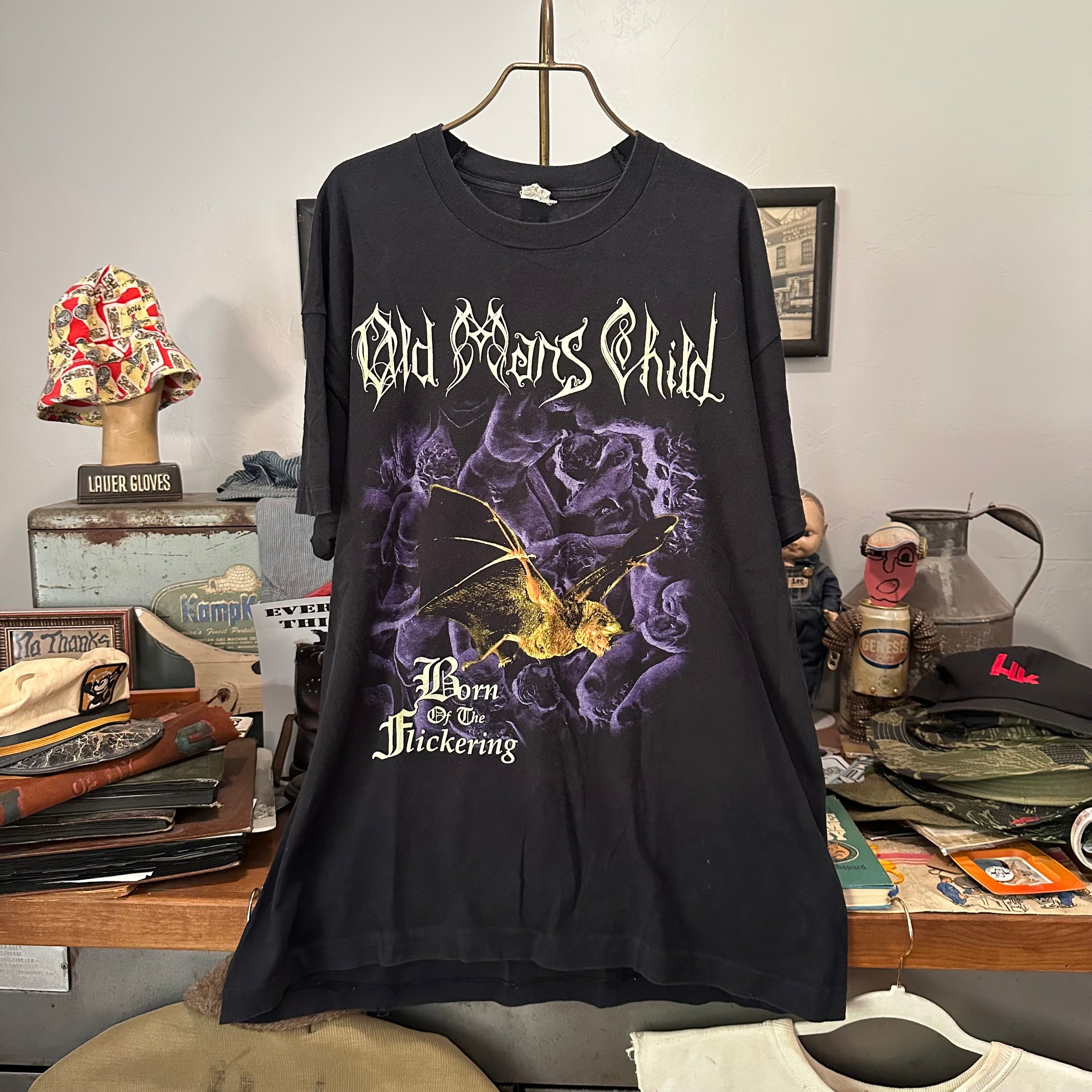 1997 Old Man’s Child “Born of the Flickering” Album Promo T-Shirt XL
