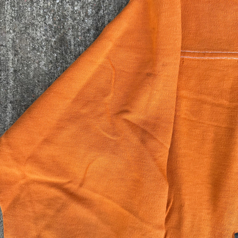 1970’s Artex Orange Cotton Jersey Medium