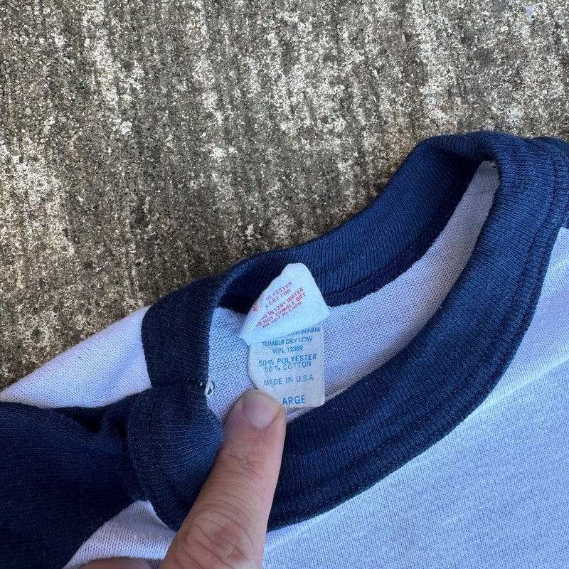 1970’s Milewski’s Maniacs Skull Baseball Raglan T-Shirt