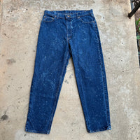1990’s Galaxy Wash Levi’s 550 Denim Jeans 36” Waist