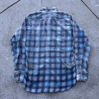 1960’s Levi’s Western Wear Plaid Cotton Flannel Shirt Small