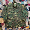 1960’s Vietnamese Ranger Patched ERDL Camo Jungle Jacket Medium Short