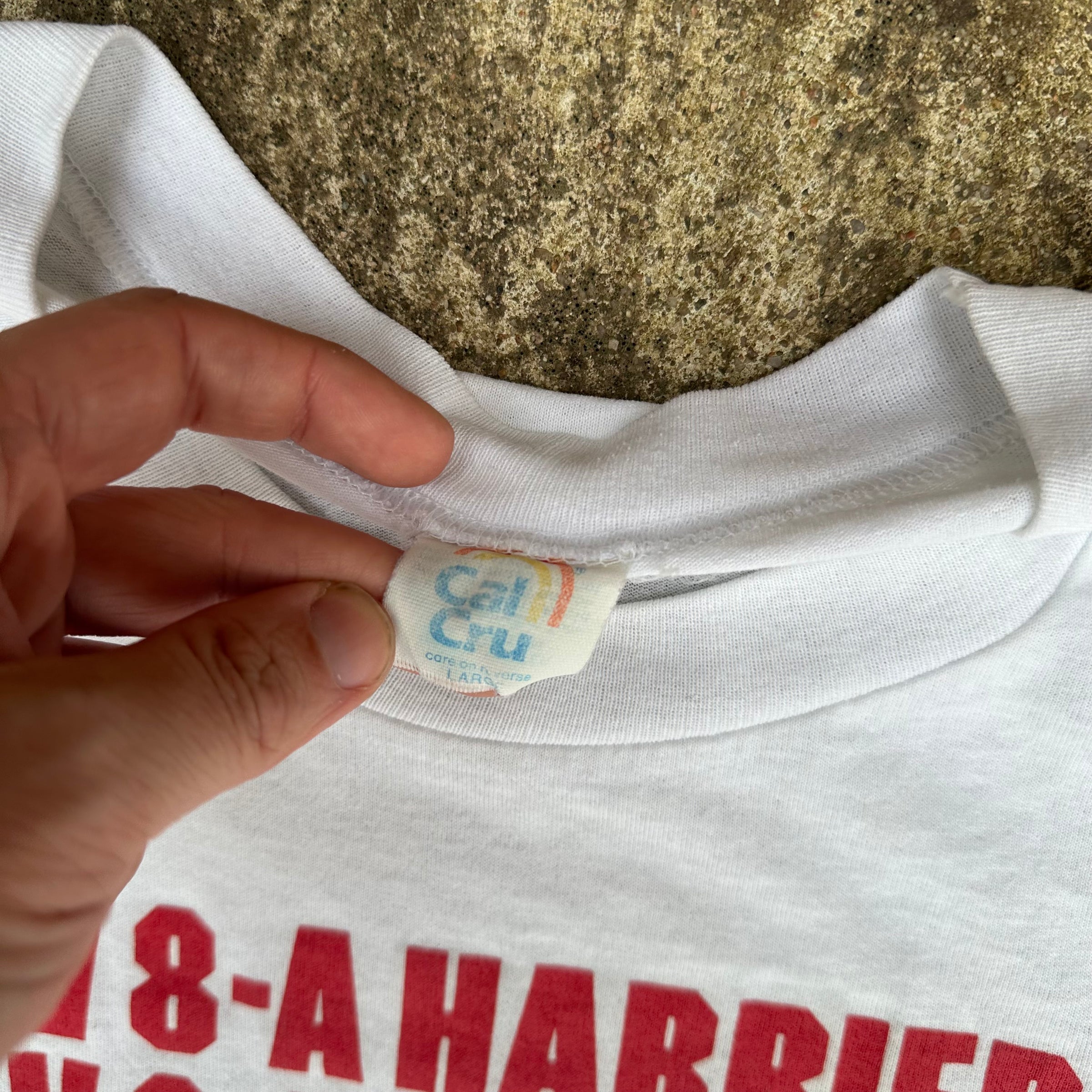 1980’s AV 8-A Harrier 1 Fighter Jet T-Shirt S/M