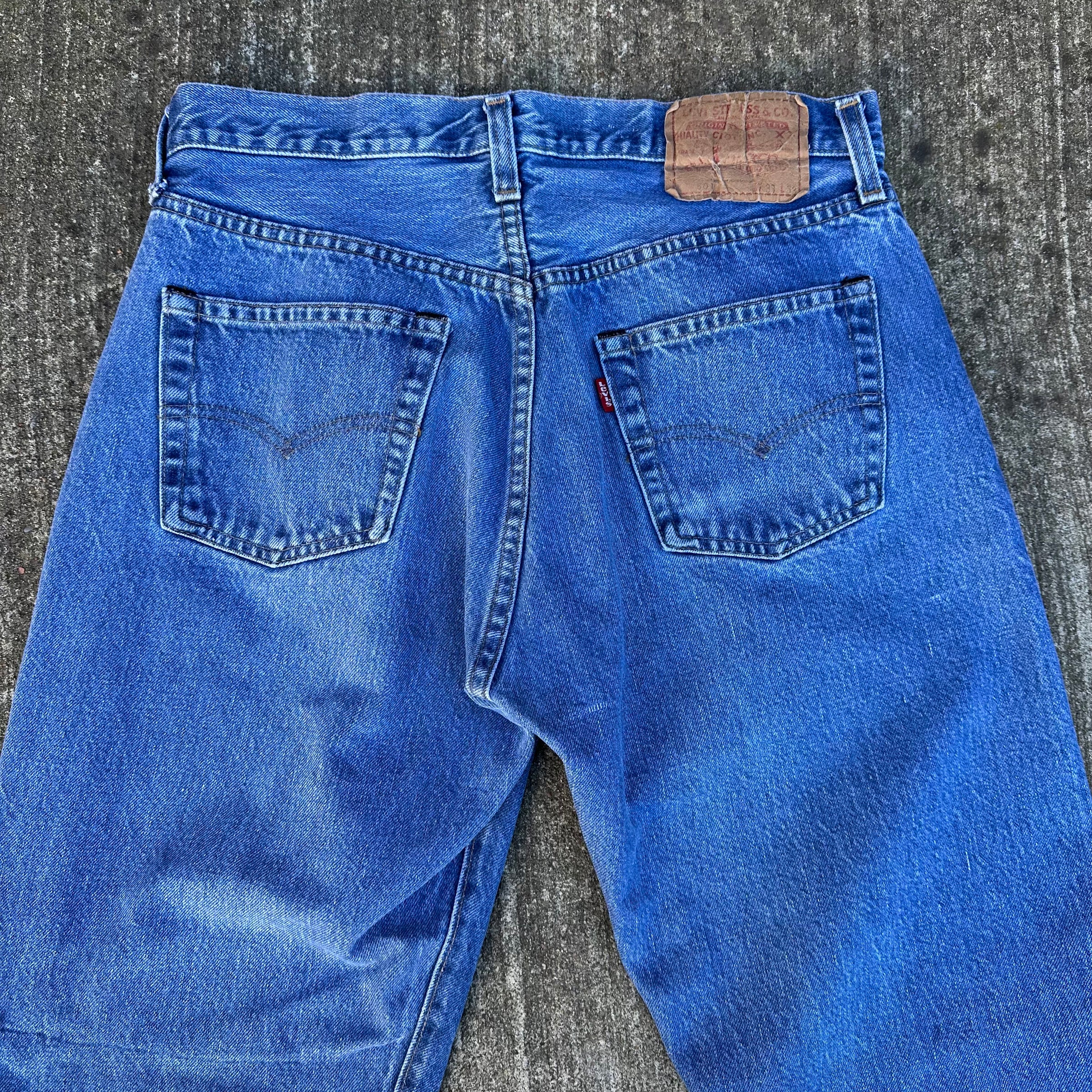 1980’s Levi’s 501 Selvedge Denim Jeans 31” Waist
