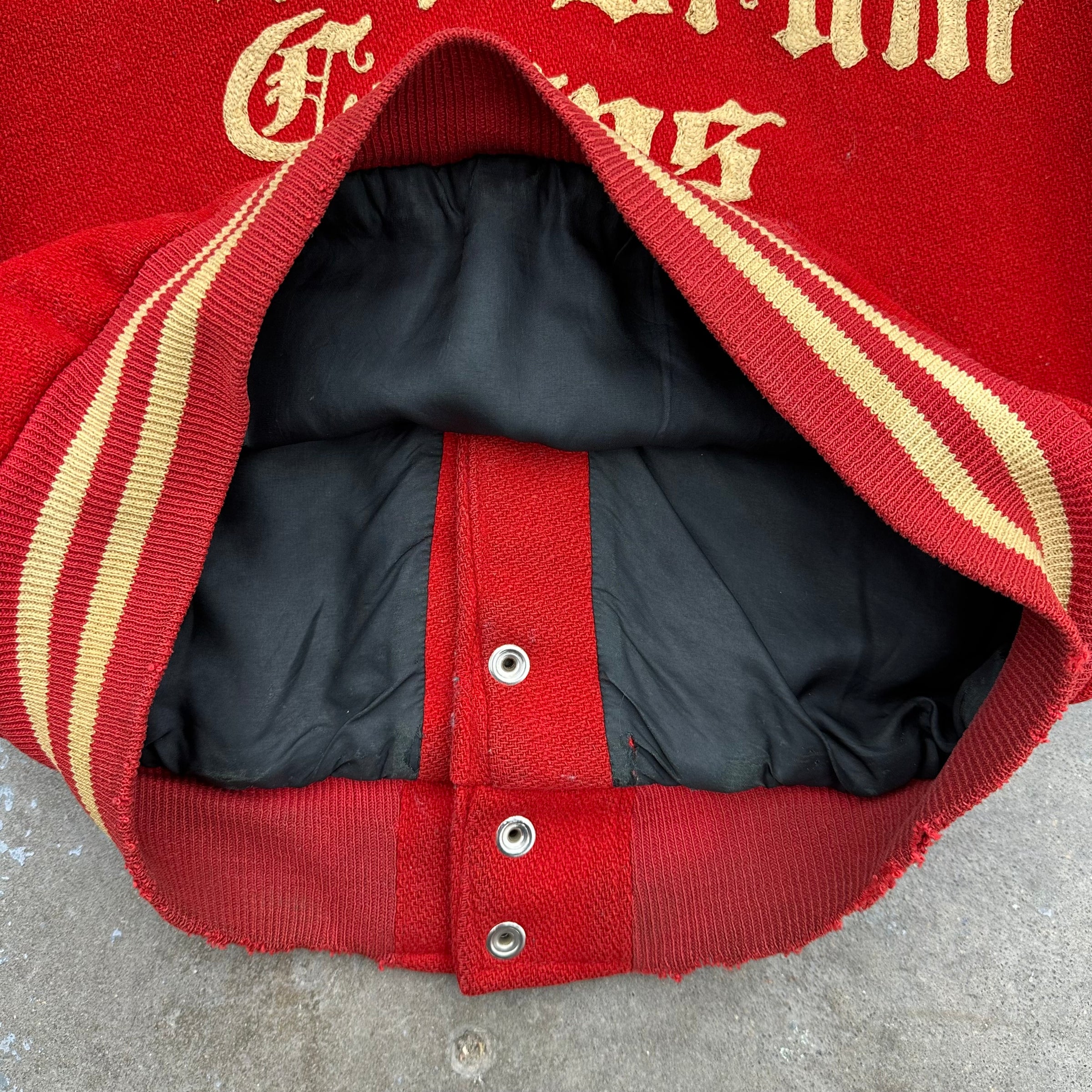 1950’s/60’s 3rd Infantry Regiment The Old Guard Chainstitched Varsity Jacket Large
