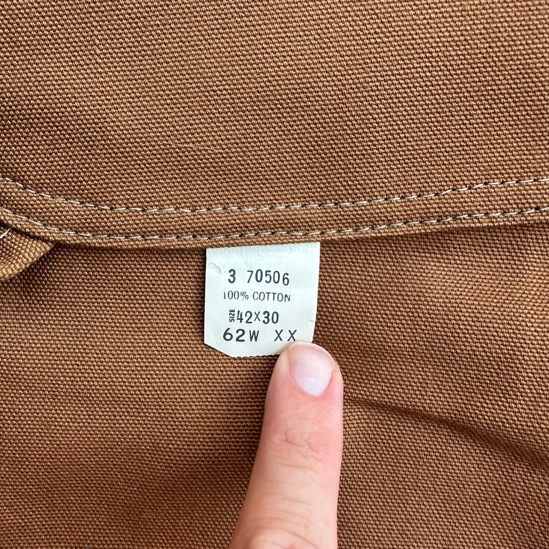 1980’s Deadstock Carhartt Double Knee Canvas Pants 40” Waist