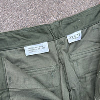 1960’s Deadstock OG-107 Fatigue Pants 31” Waist