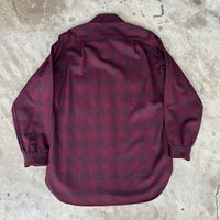 1970’s Pendleton Shadow Plaid Western Shirt Medium
