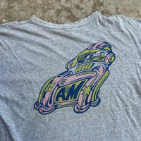 1970’s A&M Records Champion Blue Bar T-Shirt XL