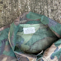 1970’s USMC Stenciled ERDL Camo Jungle Jacket Small Regular