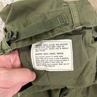 1960’s Mint Vietnam War Poplin Jungle Pants Large Regular