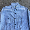 1940’s/50’s Sears Sanforized Chambray Work Shirt Medium