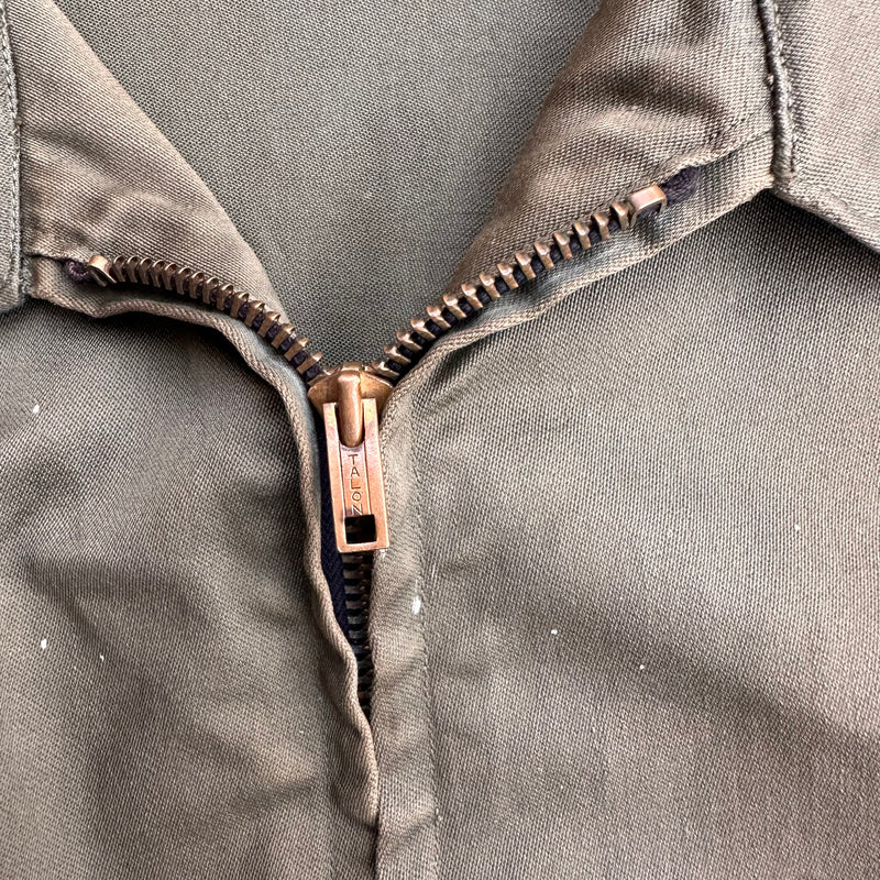 1940’s Cotton Mechanics Jacket Large