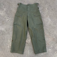 1960’s Dutch Military Fatigue Pants 31” Waist